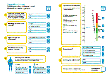 diyabet riski testi 